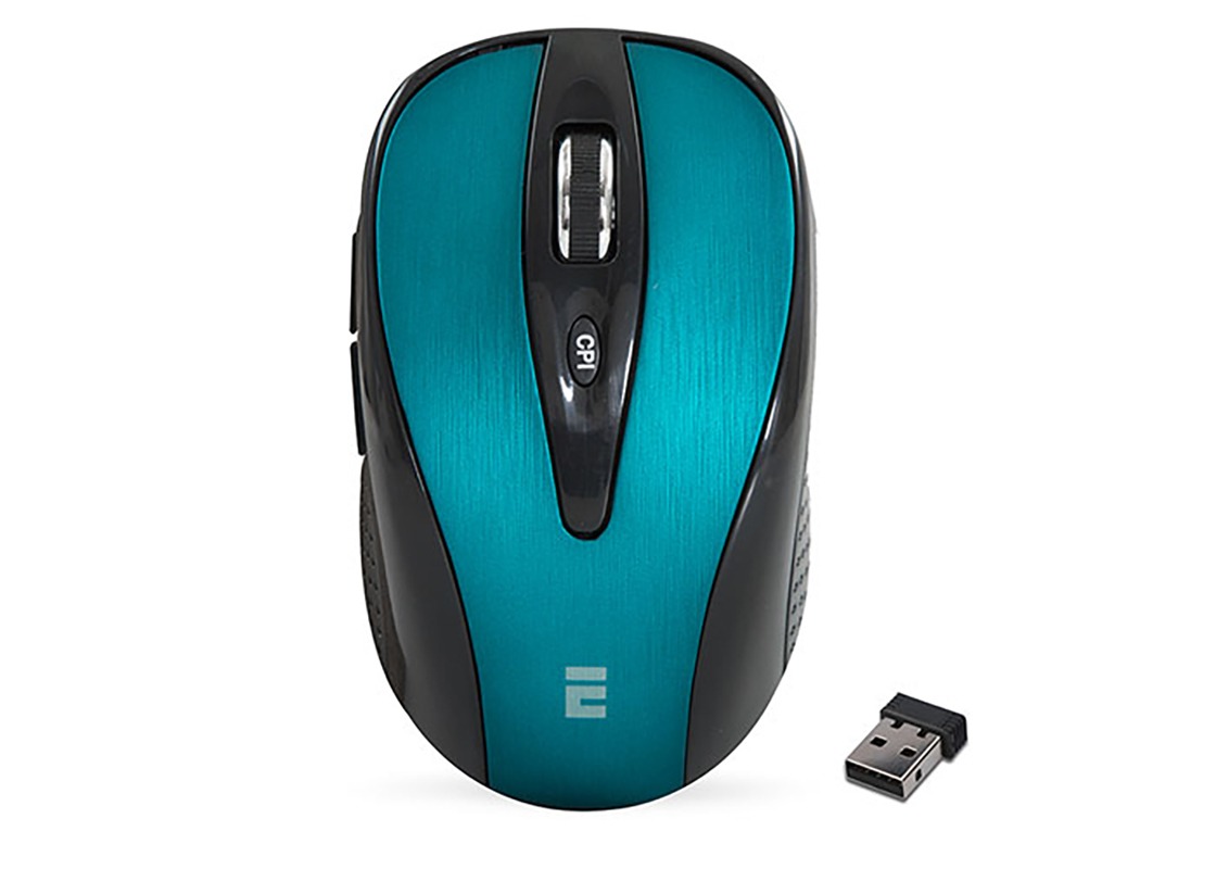 Everest CM-890G 6D Mavi 1600 Dpi Alkalin Pilli Kablosuz Lüks Optik Mouse